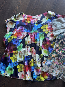 Marina Rinaldi siidi pluused L-XL (48-50) (3 foto / 7)