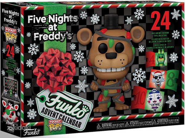Five Nights at Freddy адвенткалендарь