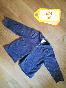 Punane kleit ja muud riided 74-80 (10 foto / 10)
