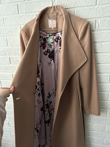 Бежевое пальто ted Baker, 5/XL (8 фото из 9)