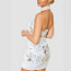 Вечернее платье с блестками из белого золота, XL (фото #3)