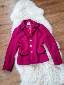 Красивый великолепный розовый пиджак / жакет / bleiser, S/M