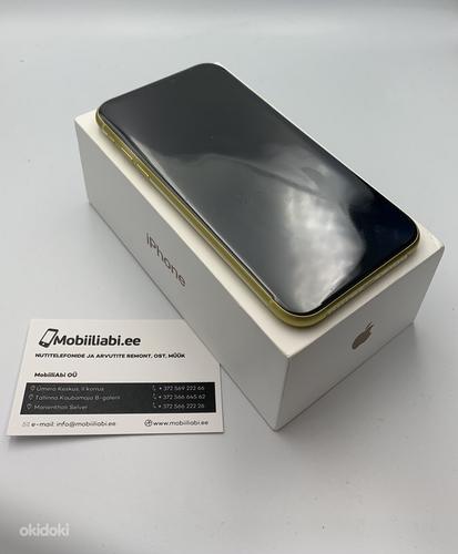 Uus iPhone 11 64GB kollane/yellow, garantii, järelmaks (foto #1)