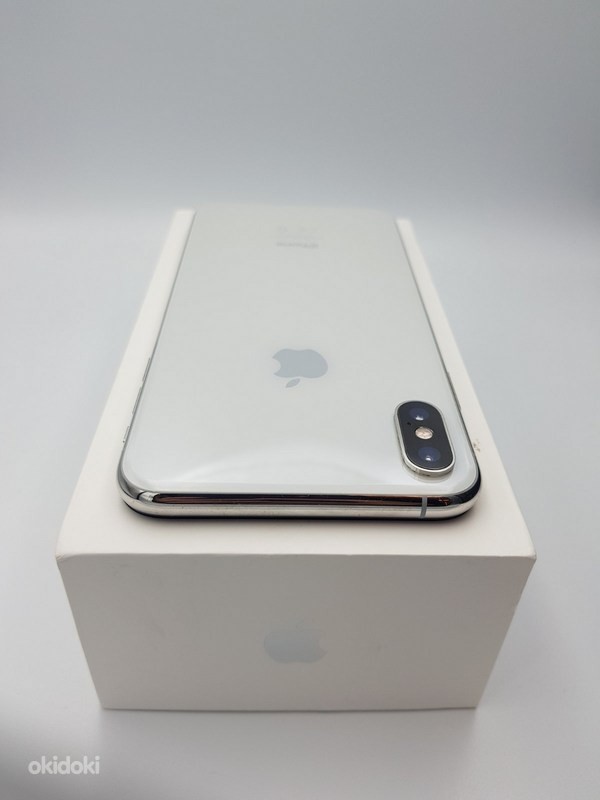 Nagu uus iPhone XS Max 64GB silver, garantii, järelmaks (foto #1)