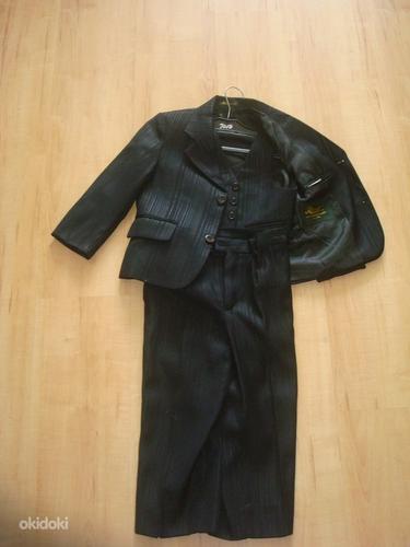 Костюм для мальчика 98( пиджак, брюки, жилетка) (фото #1)