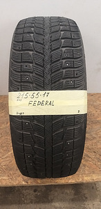 215-55-17 Federal m+s 4 tk 7 mm (1 foto / 1)