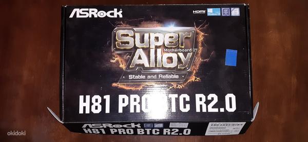 Emaplaat/motherboard ASRock H81 PRO BTC R2.0+Celeron g1840+D (foto #4)