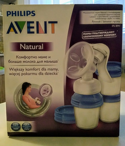 Philips AVENT молокоотсос с контейнерами