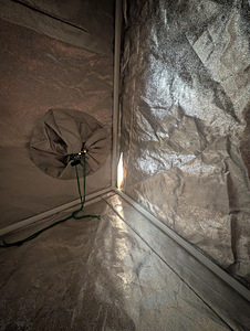 Kasvatustelgi komplekt grow box 150x150x200 cm (4 foto / 10)