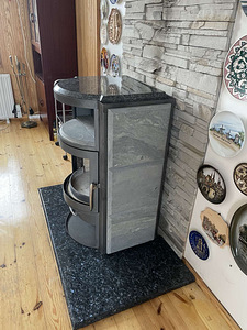 Kamin. Mraamor pliit (3 foto / 4)