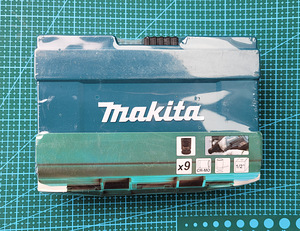 Makita löökpadruni komplekt 9tk D-41517 1/2″ (2 foto / 3)