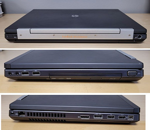 Sülearvuti HP Elitebook 8570W (Intel i7, 16GB, Quadro) (4 foto / 4)