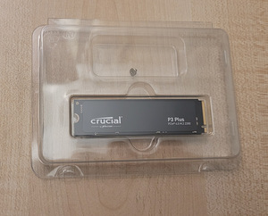 Ketas SSD Crucial P3 Plus 1TB - PCIe 4.0 NVMe (3 foto / 3)