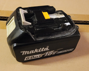 Аккумулятор Makita Li-Ion 18V 6.0Ah BL1860B (3 фото из 6)
