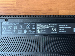 Asus Tuf Gaming FX505D (4 foto / 6)