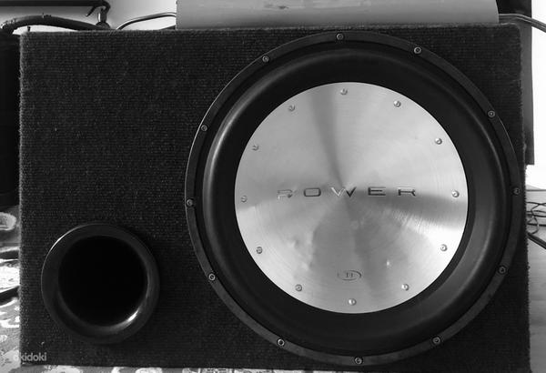 Bassikõlar 15 "Rockford Fosgate T115D2 + Lightning Audio S4 10 (foto #1)