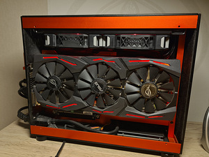 ITX Arvutikorpus Sunmilo T03 Asus ROG stiilis (6 foto / 6)