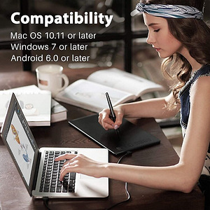 Huion Inspiroy H950P Graafikatahvel joonistamiseks (4 foto / 7)