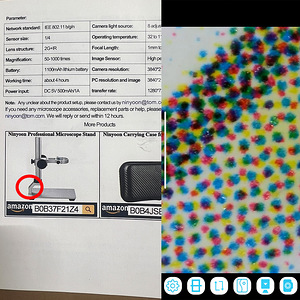 Ninyoon Digitaalne Mikroskoop juhtmevaba WiFi 4k (5 foto / 9)
