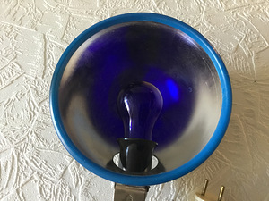 Nõukogude sinine ravilamp "Minini lamp" (4 foto / 6)