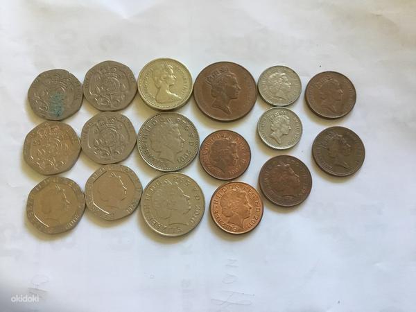 Suurbritannia mündid (foto #1)