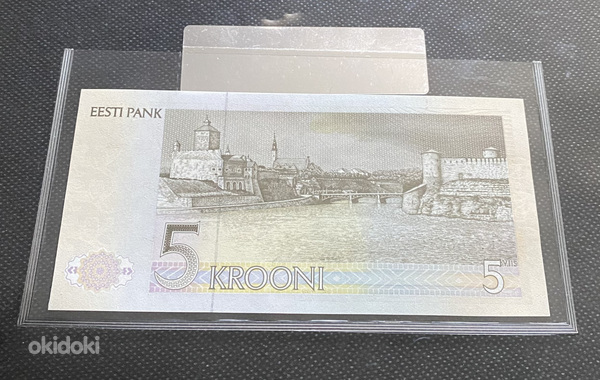 5 krooni - ringlemata pangatäht, UNC (фото #2)