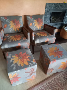 Retro tugitoolid kahe tumbaga (1 foto / 2)