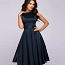 Новое миди-платье, темно-синее (L) (фото #2)