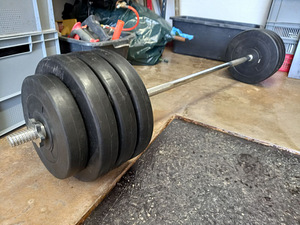 Kang 80kg + hantlid 15+15kg (2 foto / 3)
