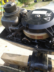 Evinrude 4hp, 2 takti varuosadeks (2 foto / 4)