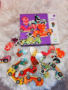 Vähekasutatud puidust puzzle (1 foto / 1)
