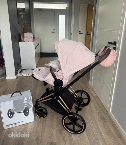 Cybex Priam V4 Rose Gold / Peach Pink