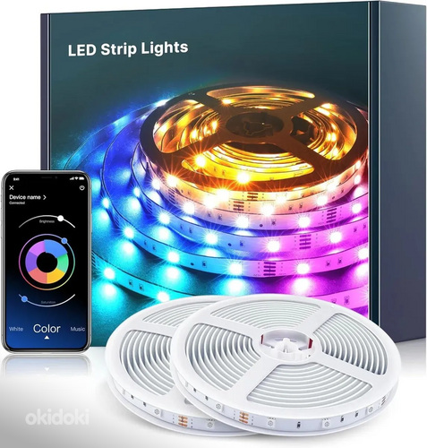 30m RGB LED riba komplekt