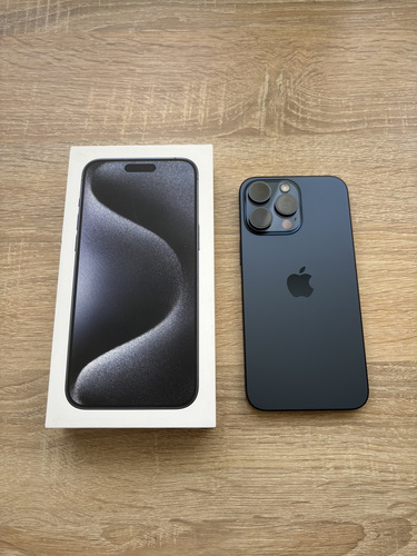 Apple Iphone 15 Pro Max 256gb Blue Titanium
