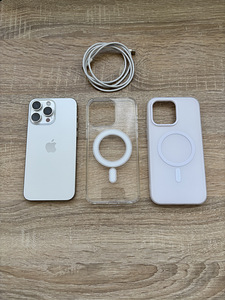 Apple Iphone 15 Pro Max 256gb White Titanium (5 фото из 5)