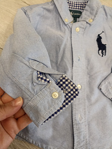 Ralph Lauren nagu uus särk poisile suurus 80-86 (7 foto / 7)