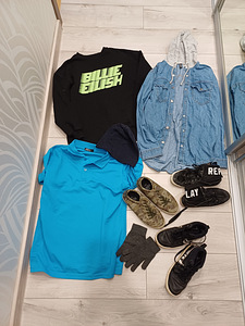 Одежда для мальчика 140-170. Обувь nike, replay36-38 (1 фото из 10)