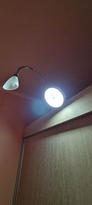 LED öölamp liikumisanduriga, laetav (3 foto / 6)