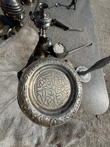 Erinevad metallist antiikesemed (9 foto / 10)
