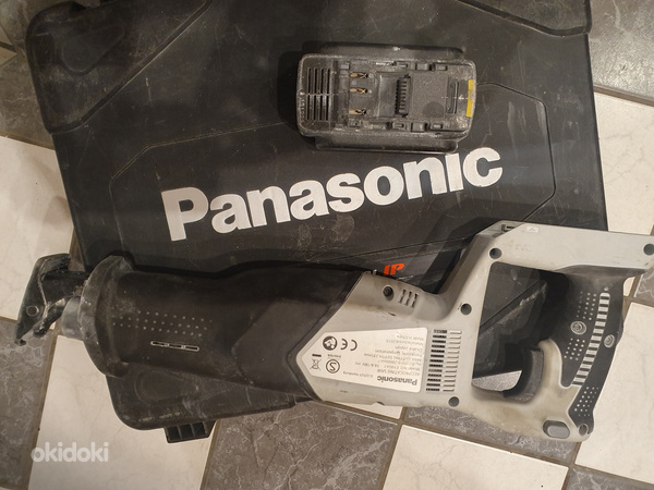 Panasonic 18В/14В тигровая пила, чехол, аккумулятор 5Ач 18В (фото #5)
