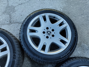 17" Mercedes-Benz originaal veljed+lamellid (2 foto / 10)