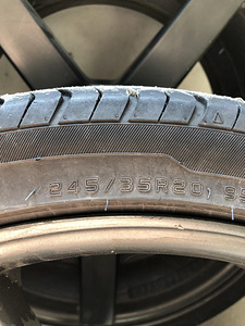 Vossen “20” veljed + rehvid (245/35 R20) (5 foto / 7)