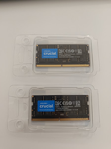 2x16 16GB DDR 5 -5600 SODIMM MÄLUD CRUCIAL (2 foto / 2)