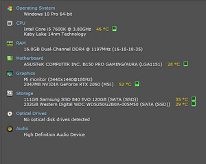 I5-7600K / 16GB DDR4 / RTX 2060 6GB (4 foto / 4)