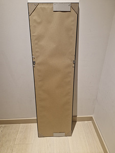 Hõbe raamiga seina peegel 37 x 126 cm (5 foto / 5)