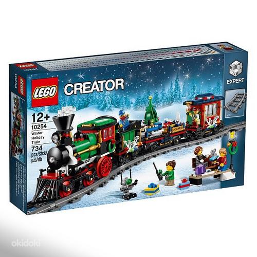 LEGO Creator Expert зимний праздничный поезд 10254 (фото #1)