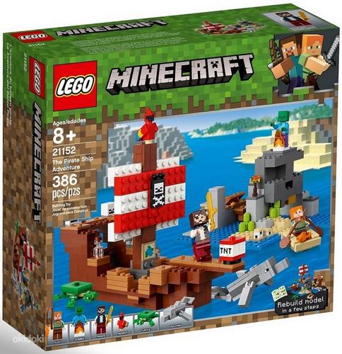 LEGO Minecraft приключение пират.корабля 21152 (фото #1)