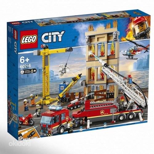 LEGO City Kesklinna tuletõrjebrigaad 60216 (foto #1)