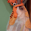 Амигуруми- тигренок, держатель для занавески в детскую (фото #1)