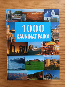 1000 самых красивых мест - большая книга с множеством картинок